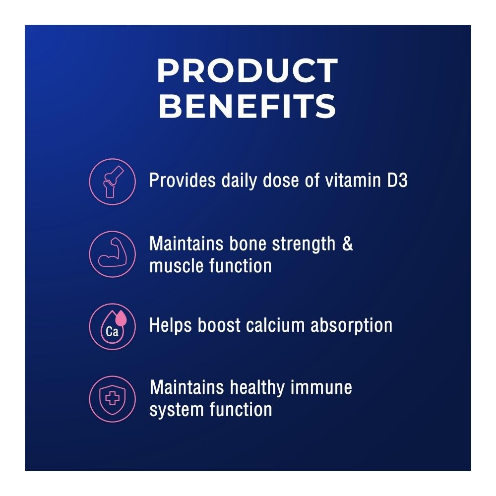 Ostelin Vitamin D3 1000IU – 130 Liquid Capsules