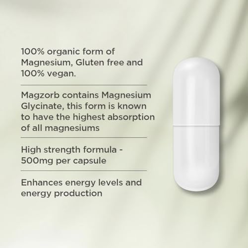Vitaceuticals Magzorb Magnesium Glycinate Tablets 500mg 100 tablets