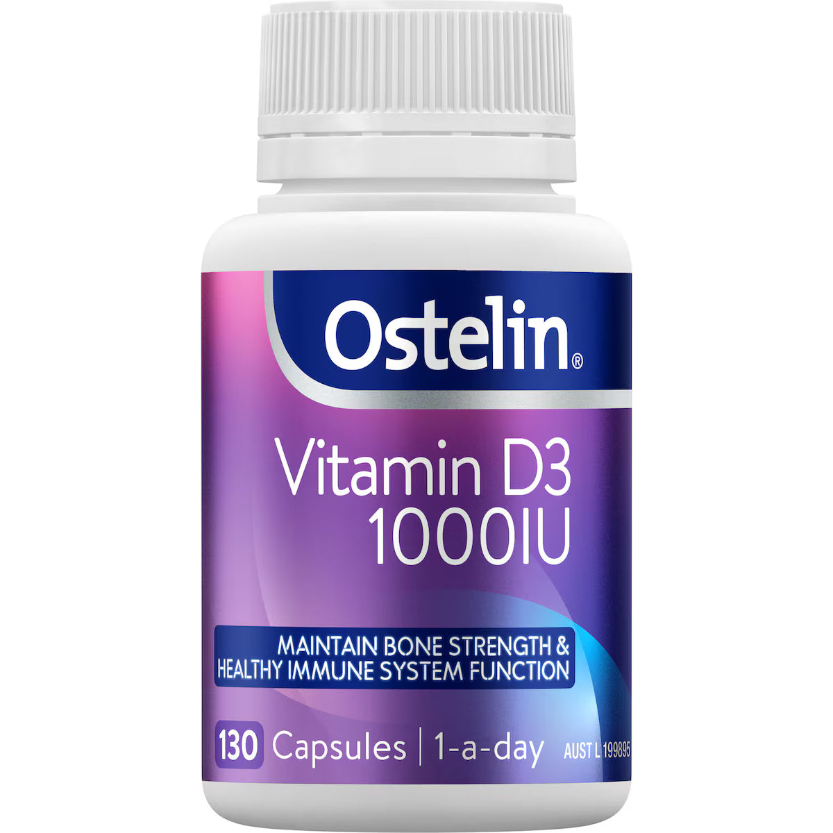 Ostelin Vitamin D3 1000IU – 130 Liquid Capsules