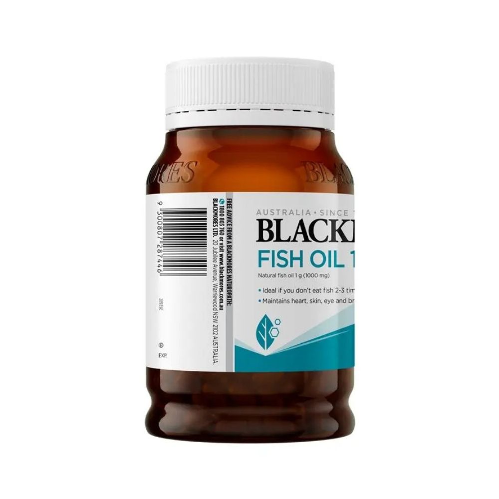 Blackmores Fish Oil 1000mg Omega-3 Capsules 200 Capsules
