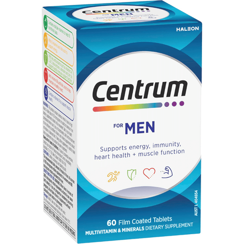 Centrum Men Multivitamin & Minerals 60 Tablets