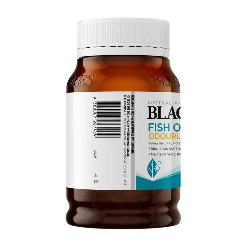 Blackmores Fish Oil 1000mg Omega-3 Capsules 200 Capsules