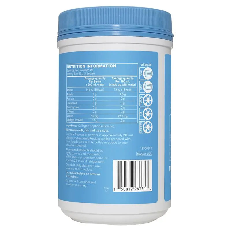 Vital Proteins Collagen Peptides Powder Unflavoured 284g